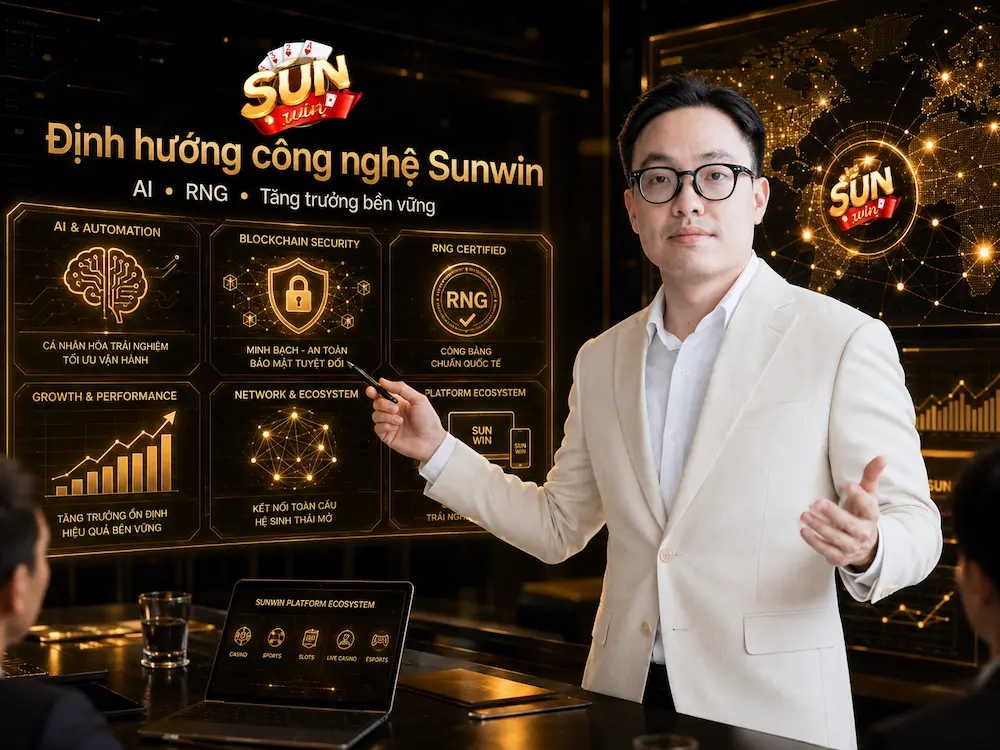 Tầm nhìn của Bùi Đức Anh là tiếp tục đưa Sunwin giữ vững vị thế Top 3 thương hiệu iGaming
