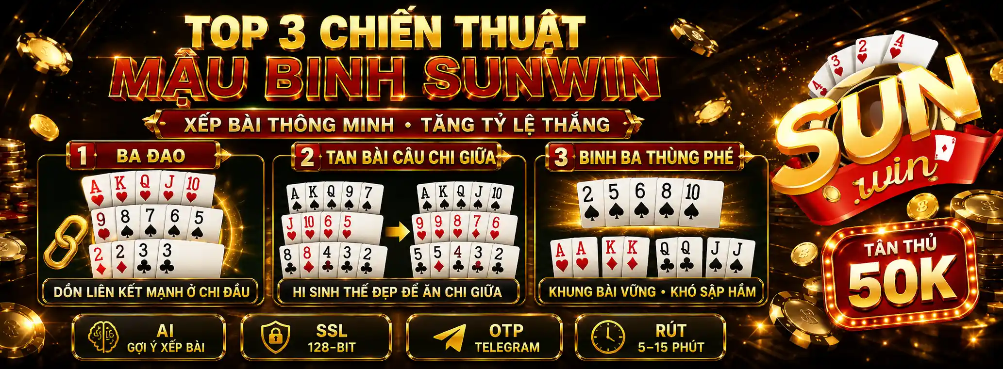 Top 3 Chiến Thuật Xếp Bài Mậu Binh Bất Bại Từ Cao Thủ